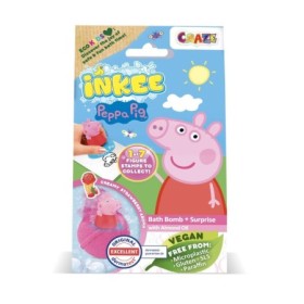 Bila de baie Inkee cu surpriza figurina stampila Peppa Pig